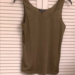 Samuel Dong Olive Green Tank Top NWOT Medium